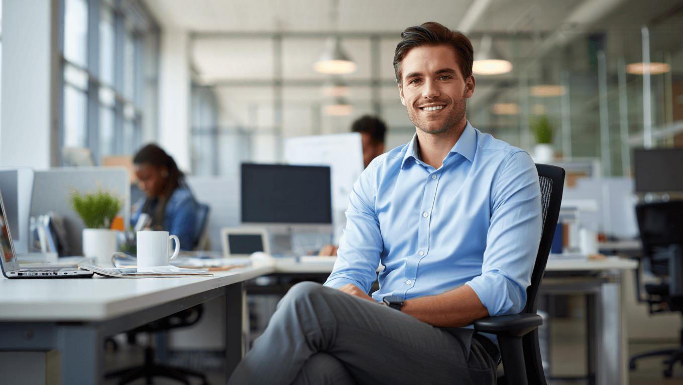 Marco, Geschäftsführer einer Hausverwaltung