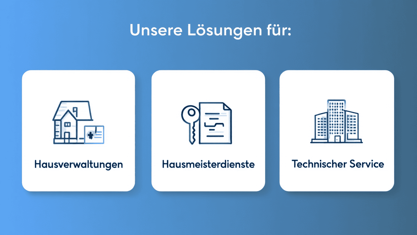 KeyVault Anwendungsbereiche: Hausverwaltungen, Hausmeisterdienste und technischer Service